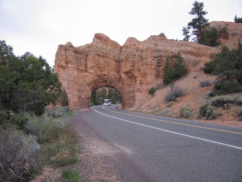 Paa vej til Bryce Canyon NP